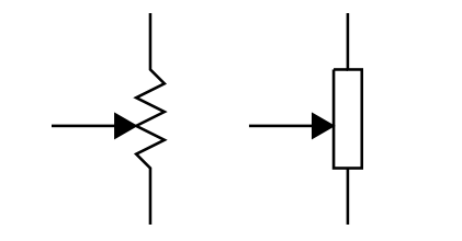 多種電阻器形狀的電位器符號(hào)有哪些，電阻電位器的原理圖接線法？